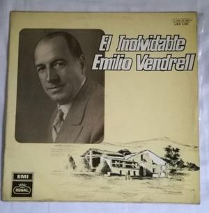 Disco Vinilo El Inolvidable Emilio Vendrell