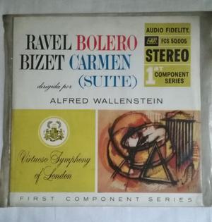 Disco Vinilo Ravel Bolero Bizet Carmen - Wallenstein