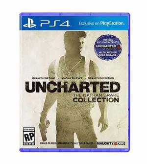 Juego Ps4: Uncharted: The Nathan Drake Collection