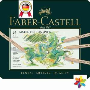 Lapices Faber Castell Pitt Pastel X 24 Barrio Norte