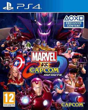 Marvel Vs Capcom Infinite Juego Físico Ps4 Nuevo Sellado