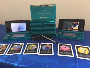 Nintendo 3ds + 15 Juegos Usadas, Diferentes Colores Mercadop