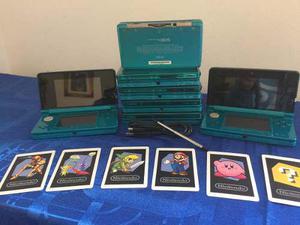 Nintendo 3ds Azul, Oferta, + 15 Juegos, + 220v, Usada