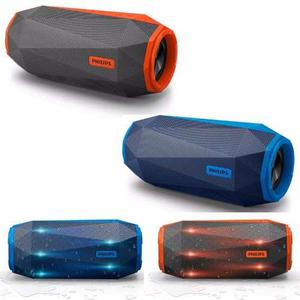 Parlante Bluetooth Portatil Philips Sbw Azul/naranja