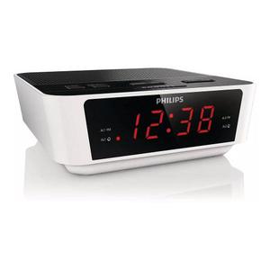 Philips Aj Radioreloj Digital Fm Doble Alarma 220/aaa X2