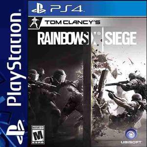 Rainbow Six Siege Ps4 Digital Tenelo Ya