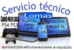 Reparacion pc escritorio notebook netbook celulares