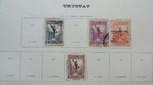 Sellos postales de Uruguay 1902 – 1948