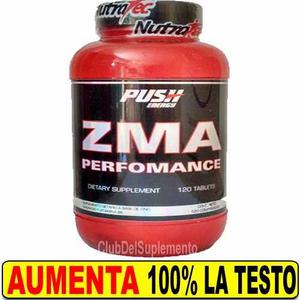 Zma Push Energy 120 Tabletas Crecimiento Muscular Extremo