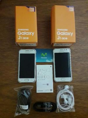 2 celulares Samsung Galaxy J1 ace
