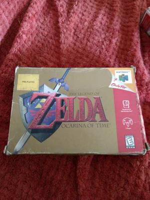 Caja Original - Zelda Ocarina Of Time Nintendo 64