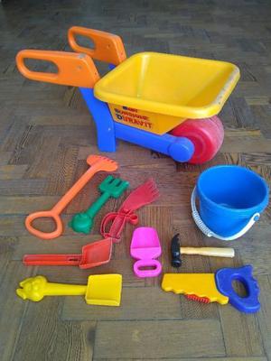 Carretilla infantil Duravit + Set de herramientas de regalo