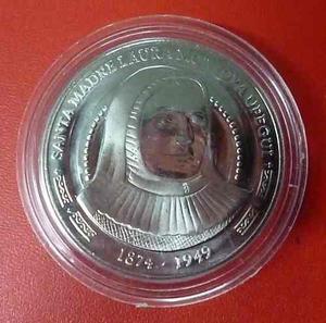 Colombia Moneda Santa Madre Laura Montoya  Pesos 