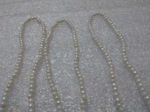 Lote Perlas Blancas Pasantes De 2 Mm.se Venden 300 Unidades.