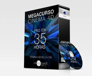 Megacurso De Cinema 4d Pro En 35hs + Video Curso + Links