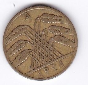 Moneda - Alemania Weimar -  Rfp. -subasta -tesoros