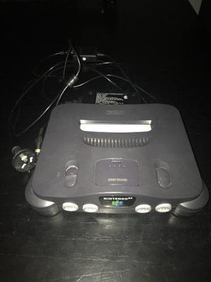 Nintendo 64 Americana Con Transfo Y Cables
