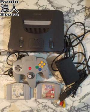 Nintendo 64 N64 Con 2 Juegos- Ronin Store - Rosario