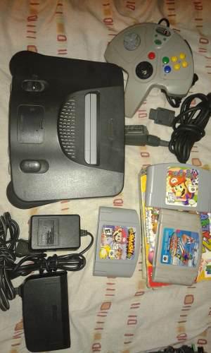 Nintendo 64 Solo Consola Y Joystick