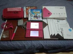 Nintendo Dsi Rosa C/ Caja Y Manules