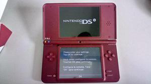 Nintendo Dsi Xl Bordo + Cargador + Cable / Caja / Manuales