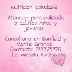 Nutricionista Zona Sur