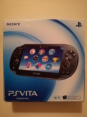 Play Station Vita En Caja Con Accesorios + 3 Juegos