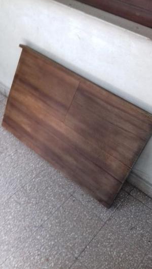 Tabla Mesa madera maciza. 0,97x0,60.- Para mesa de pared.