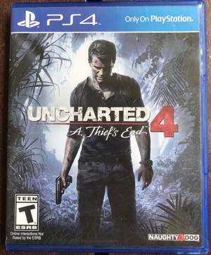 Uncharted 4, A Thief’s End para PS4