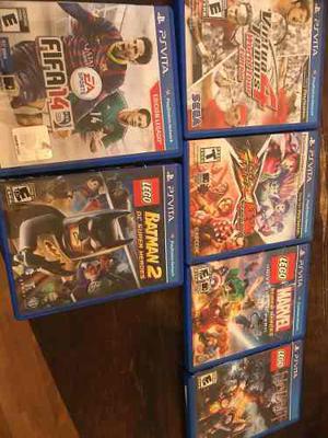 Vendo O Permuto 6 Juegos Ps Vita En Caja