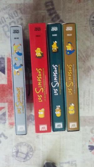 Vendo temporadas de Los Simpsons