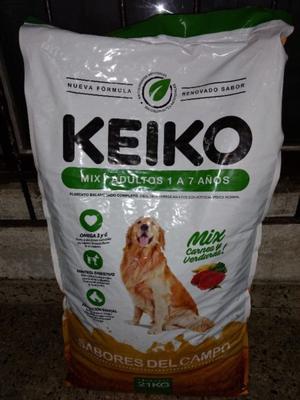 Alimento para mascotas keiko mix x 21kg