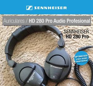 Auriculares Sennheiser Hd 280 Pro -Como NUEVOS-