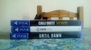 Cod Ww2, until dawn y fifa 17