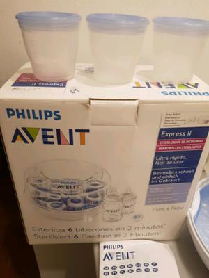 Esterilizador Avent express II para microondas