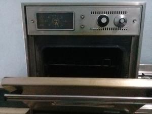 Horno doble y cocina industrial domec