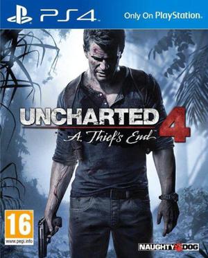 Juego UNCHARTED 4: A THIEF'S END PS4 en caja Sellada!
