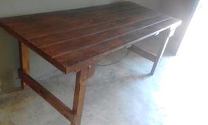 Mesa de madera