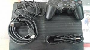 PS3 ORIGINAL CONSOLA VOLANTE ACELERADOS 13 JGOS COMPLETO