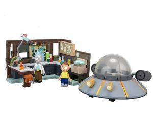 Rick & Morty Spaceship And Garage Construction Set Mcfarlane