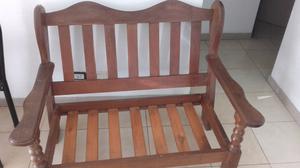 Sillon de algarrobo 2 cuerpos