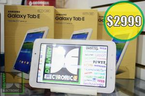 Tablet 7 Samsung Galaxy Tab E. Lo Mejor.