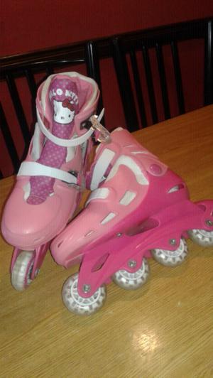 Vendo rollers hello kitty