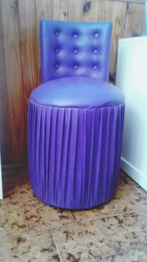 Vendo sillón violeta