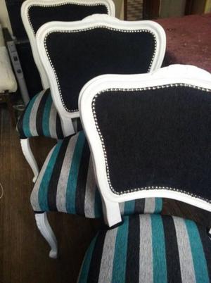 bellas sillas LUIS XV restauradas $  c/una