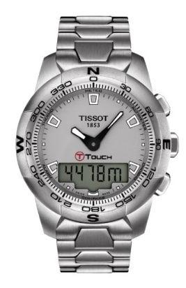 reloj hombre tissot men's t0474201107100 t-touch ii grey