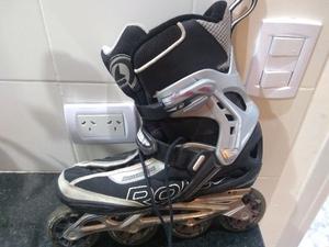 rollers rollerblade y mochila