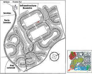 Costa Esmeralda Ecuestre Lote 203. 840 m2.