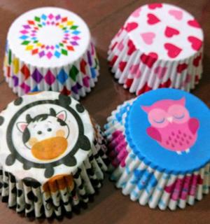 Moldes de papel para cupcake