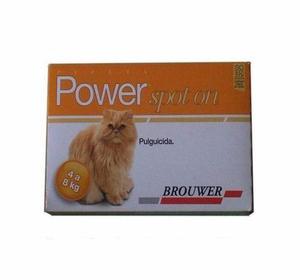 Pipeta Power Ultra Gatos 4 A 8 Kg + Envio